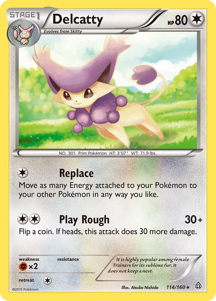 Delcatty (114/160) [XY: Primal Clash] | Card Merchant Takapuna