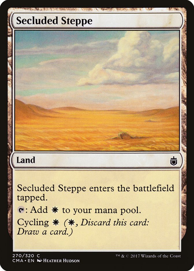 Secluded Steppe [Commander Anthology] | Card Merchant Takapuna