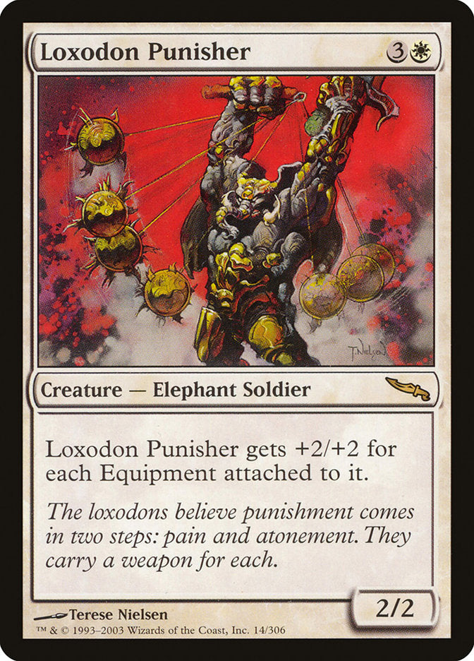 Loxodon Punisher [Mirrodin] | Card Merchant Takapuna