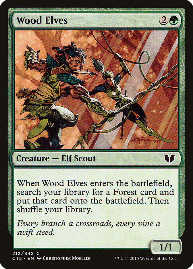 Wood Elves [Commander 2015] | Card Merchant Takapuna