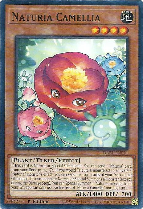 Naturia Camellia [DABL-EN021] Common | Card Merchant Takapuna