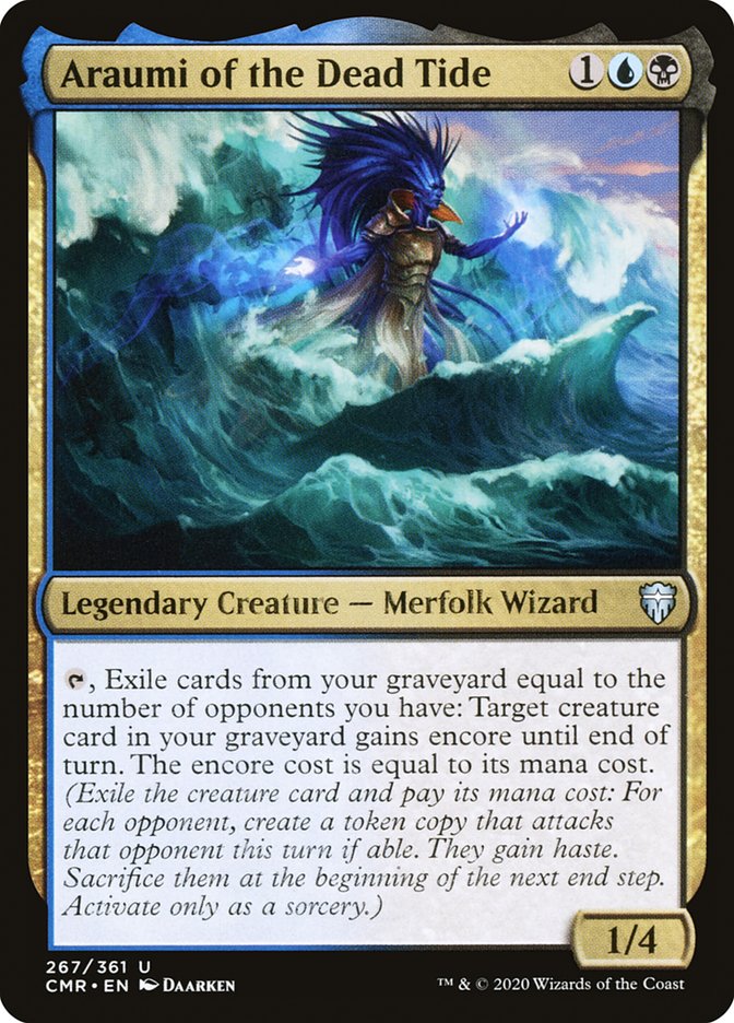 Araumi of the Dead Tide [Commander Legends] | Card Merchant Takapuna