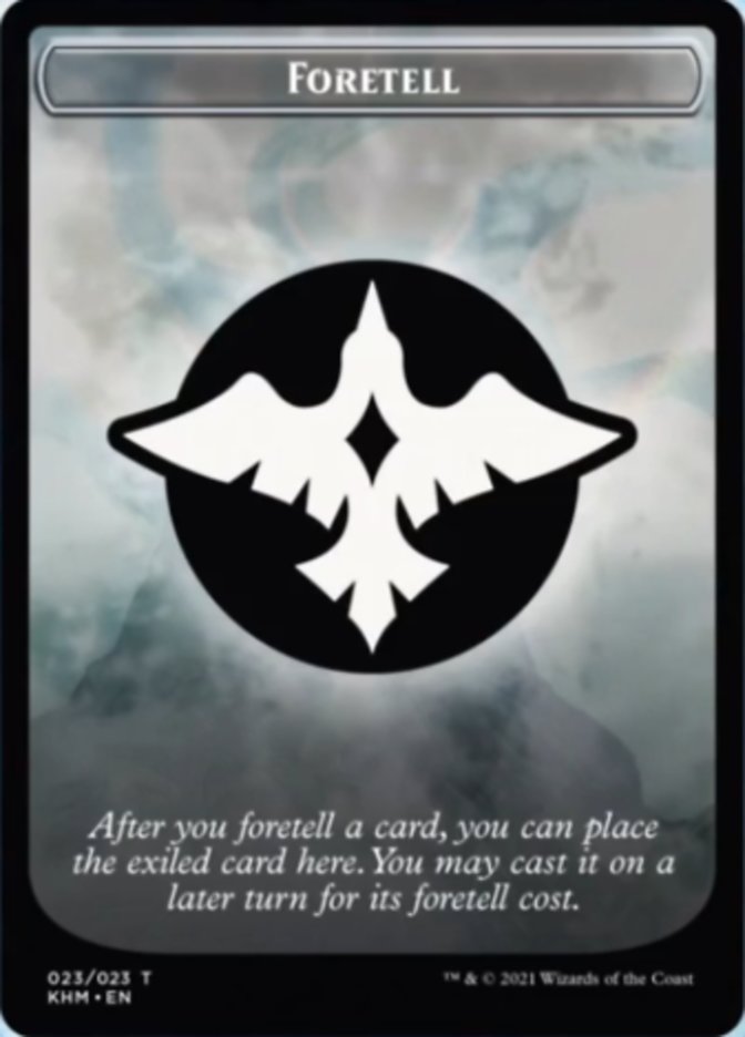 Foretell [Kaldheim Tokens] | Card Merchant Takapuna