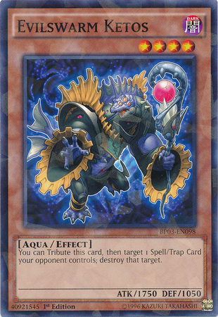 Evilswarm Ketos [BP03-EN098] Shatterfoil Rare | Card Merchant Takapuna