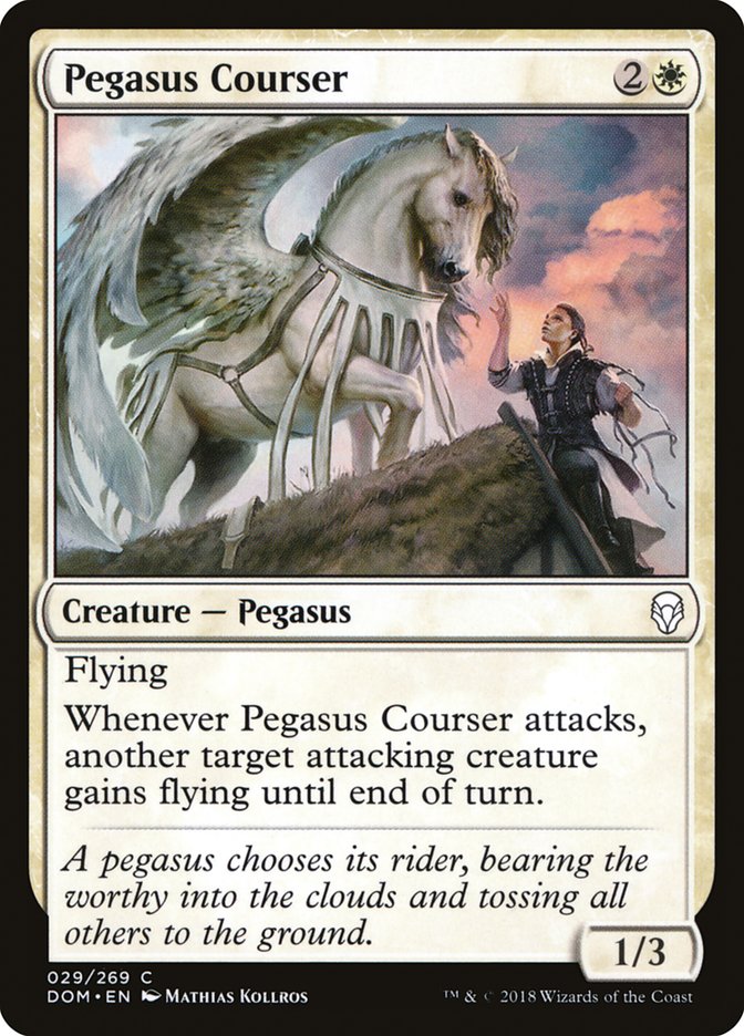 Pegasus Courser [Dominaria] | Card Merchant Takapuna