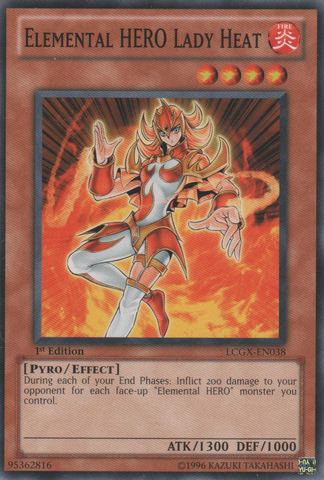 Elemental HERO Lady Heat [LCGX-EN038] Common | Card Merchant Takapuna