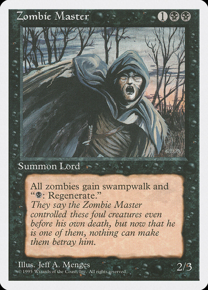 Zombie Master [Fourth Edition] | Card Merchant Takapuna