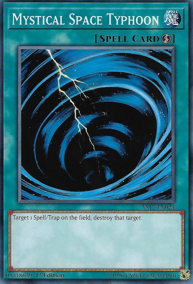 Mystical Space Typhoon [YS17-EN024] Common | Card Merchant Takapuna