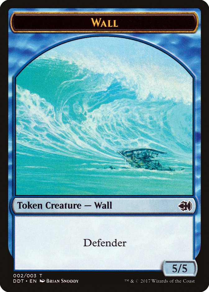 Wall Token [Duel Decks: Merfolk vs. Goblins Tokens] | Card Merchant Takapuna