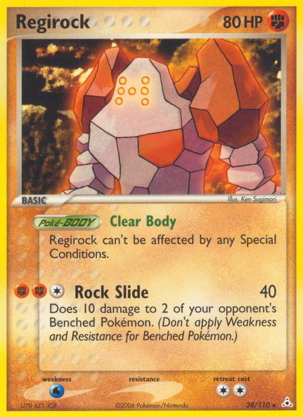 Regirock (28/110) [EX: Holon Phantoms] | Card Merchant Takapuna