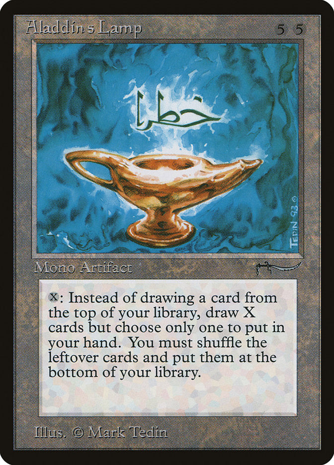 Aladdin's Lamp [Arabian Nights] | Card Merchant Takapuna