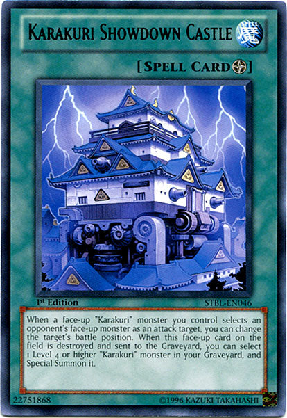 Karakuri Showdown Castle [STBL-EN046] Rare | Card Merchant Takapuna