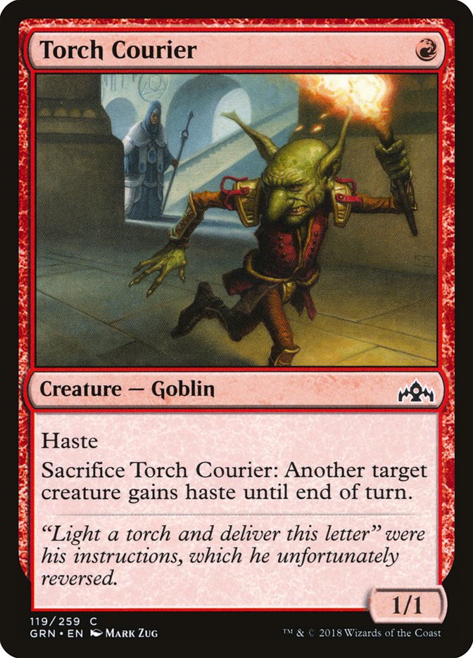 Torch Courier [Guilds of Ravnica] | Card Merchant Takapuna