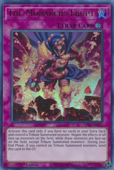 The Monarchs Erupt [GFTP-EN121] Ultra Rare | Card Merchant Takapuna