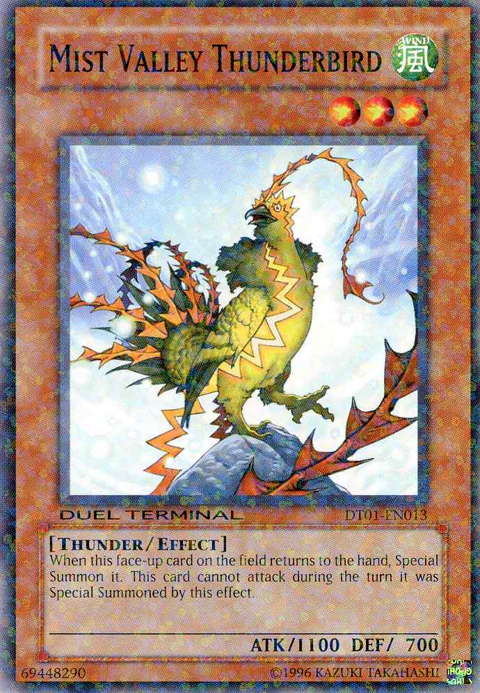 Mist Valley Thunderbird [DT01-EN013] Common | Card Merchant Takapuna