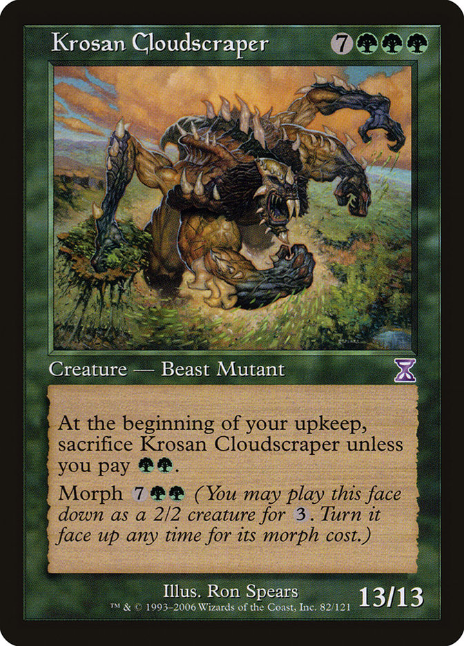 Krosan Cloudscraper [Time Spiral Timeshifted] | Card Merchant Takapuna