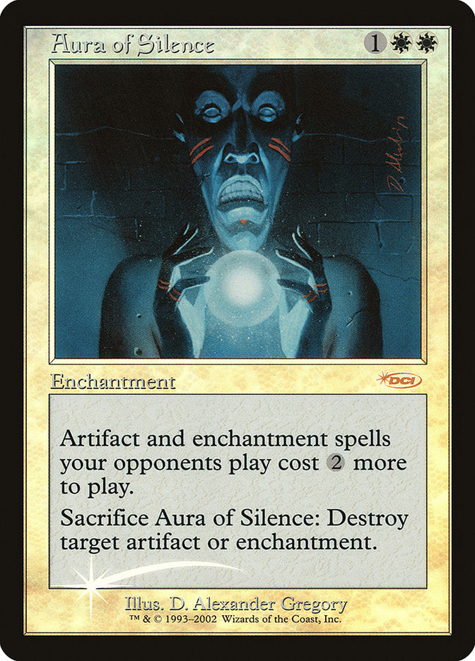 Aura of Silence [Friday Night Magic 2002] | Card Merchant Takapuna