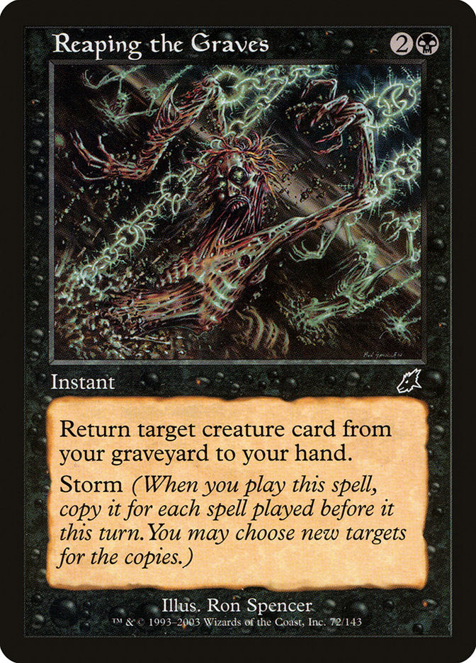 Reaping the Graves [Scourge] | Card Merchant Takapuna