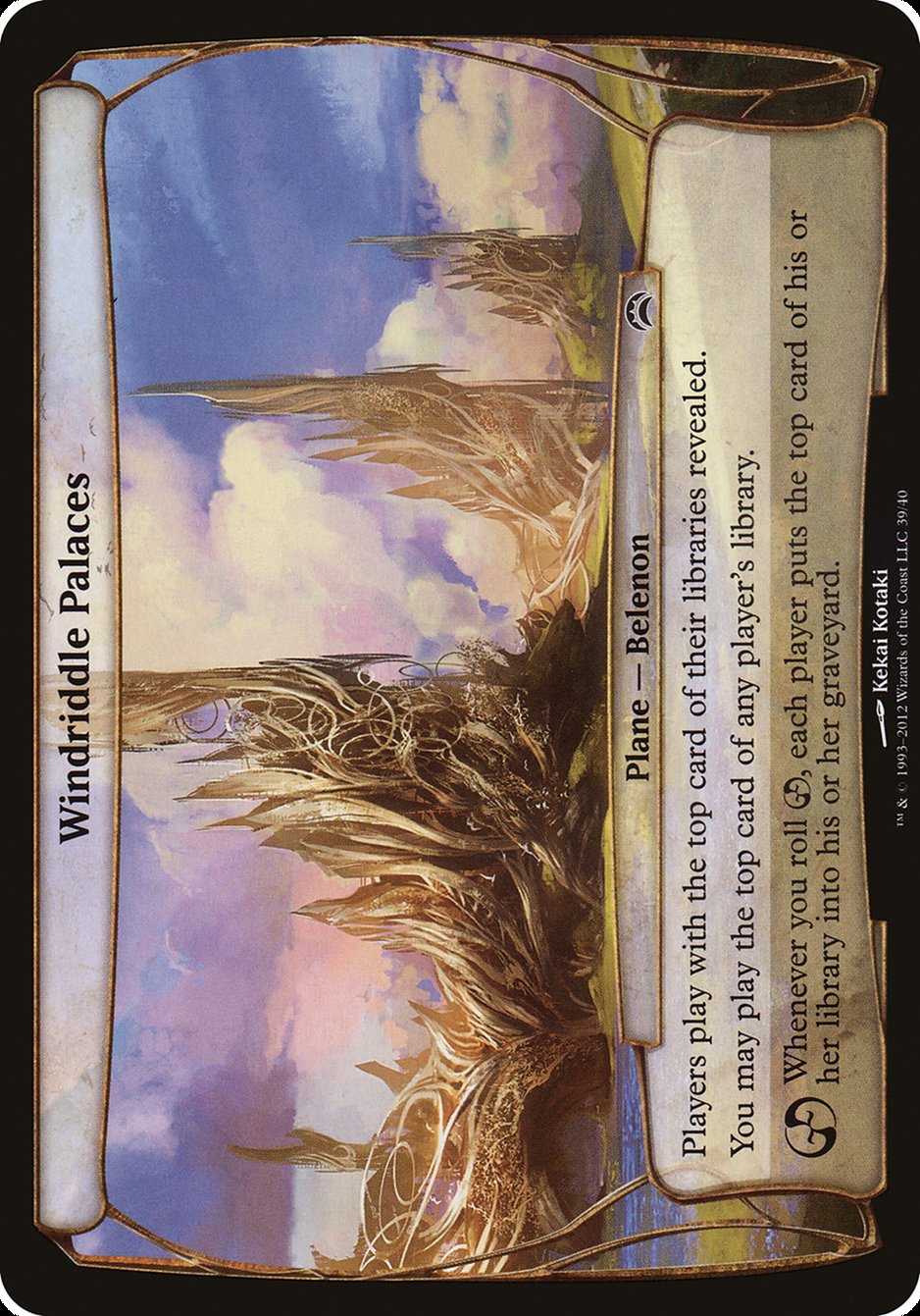 Windriddle Palaces (Planes) [Planechase 2012 Planes] | Card Merchant Takapuna