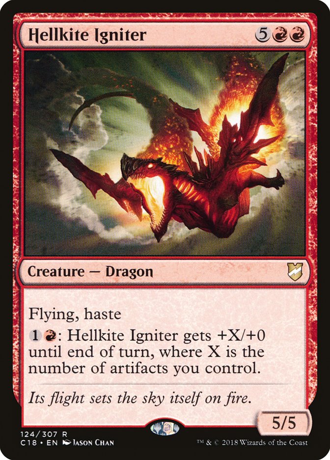 Hellkite Igniter [Commander 2018] | Card Merchant Takapuna