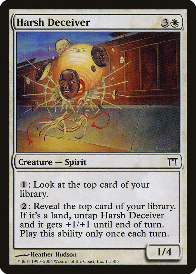 Harsh Deceiver [Champions of Kamigawa] | Card Merchant Takapuna