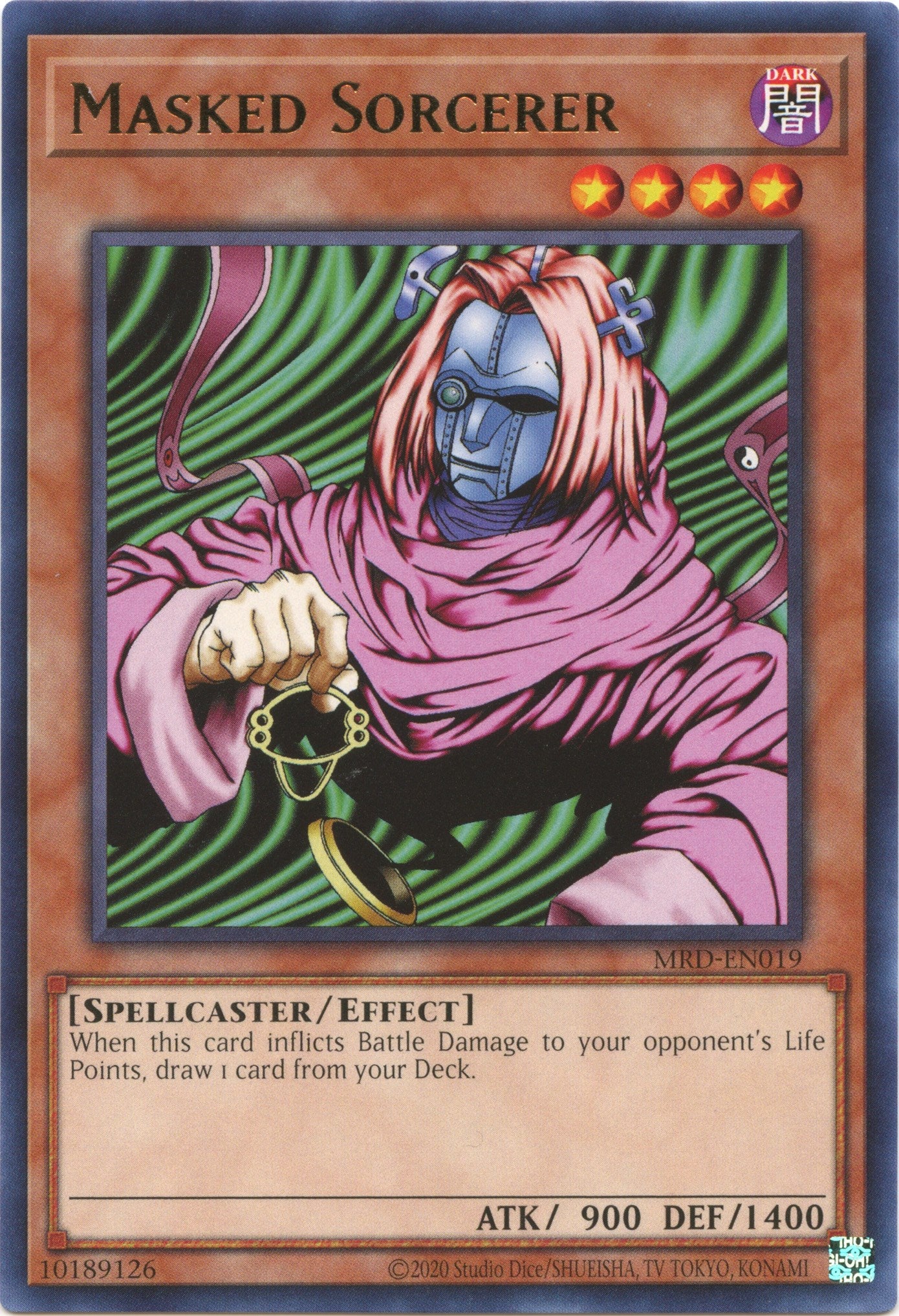 Masked Sorcerer (25th Anniversary) [MRD-EN019] Rare | Card Merchant Takapuna