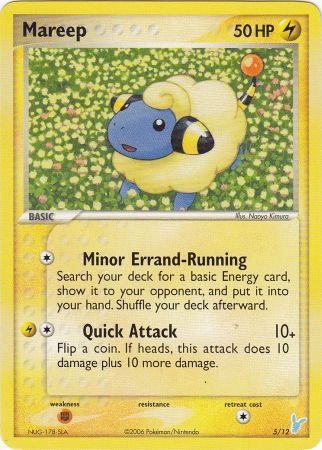 Mareep (5/12) [EX: Trainer Kit 2 - Minun] | Card Merchant Takapuna