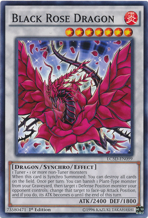 Black Rose Dragon [LC5D-EN099] Common | Card Merchant Takapuna