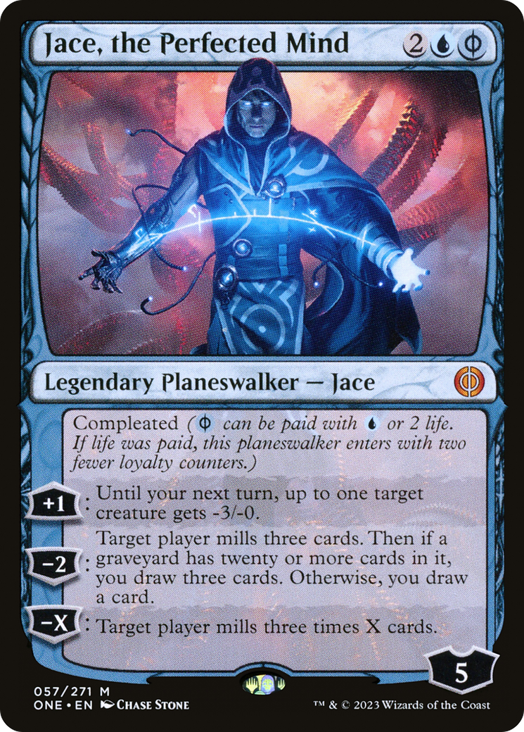 Jace, the Perfected Mind [Phyrexia: All Will Be One] | Card Merchant Takapuna