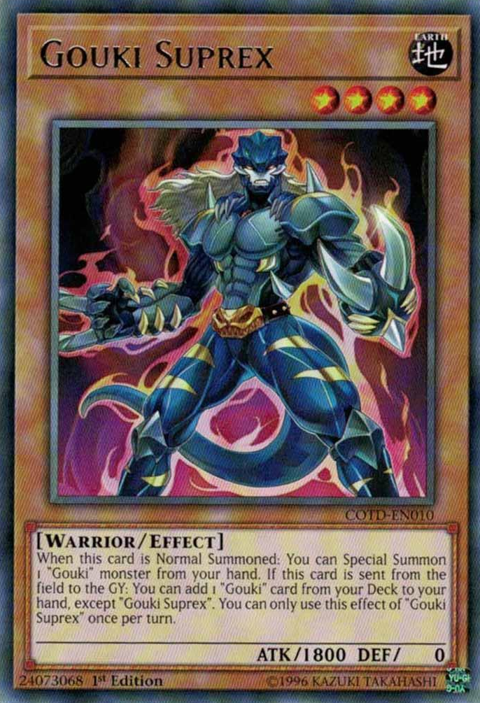 Gouki Suprex [COTD-EN010] Rare | Card Merchant Takapuna