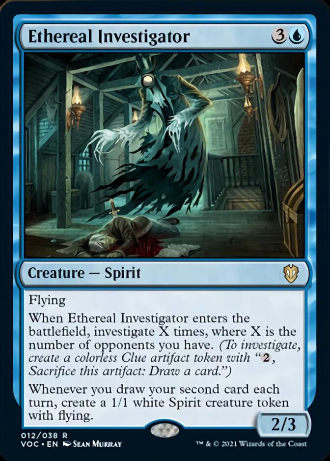 Ethereal Investigator [Innistrad: Crimson Vow Commander] | Card Merchant Takapuna