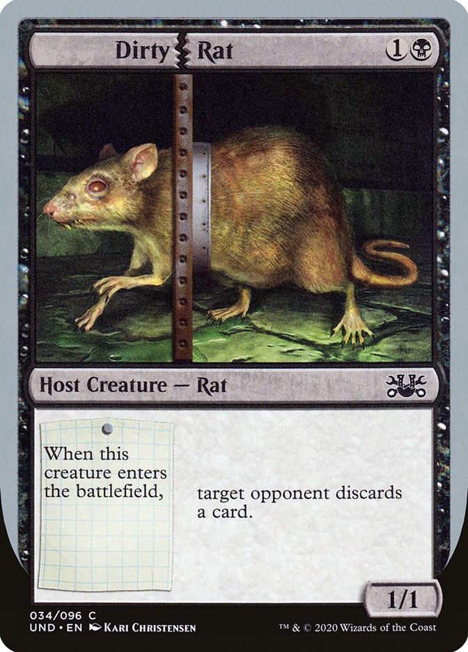 Dirty Rat [Unsanctioned] | Card Merchant Takapuna