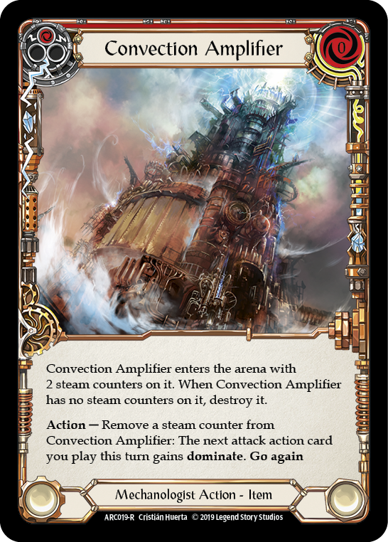 Convection Amplifier [ARC019-R] (Arcane Rising)  1st Edition Rainbow Foil | Card Merchant Takapuna