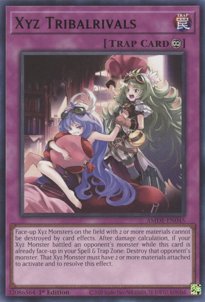 Xyz Tribalrivals [AMDE-EN045] Rare | Card Merchant Takapuna