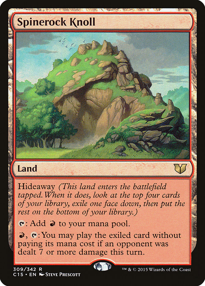 Spinerock Knoll [Commander 2015] | Card Merchant Takapuna