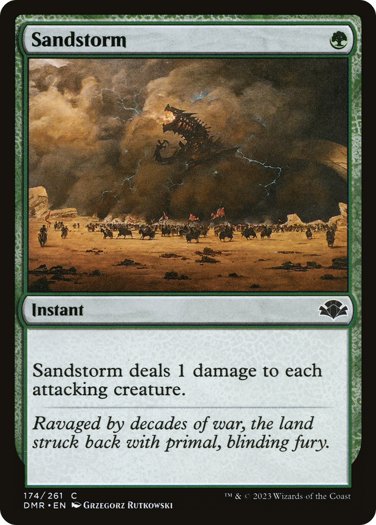 Sandstorm [Dominaria Remastered] | Card Merchant Takapuna