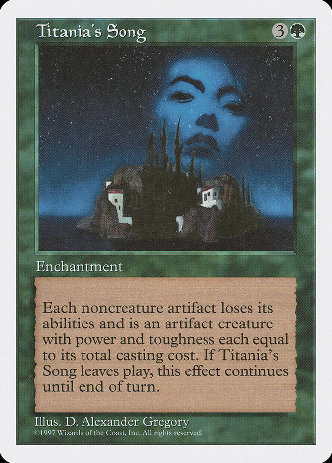 Titania's Song [Fifth Edition] | Card Merchant Takapuna