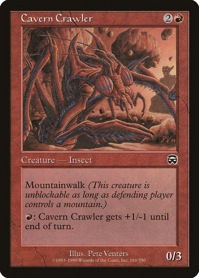 Cavern Crawler [Mercadian Masques] | Card Merchant Takapuna