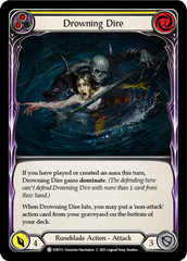 Drowning Dire (Yellow) [EVR111] (Everfest)  1st Edition Normal | Card Merchant Takapuna