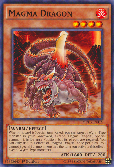 Magma Dragon [MP16-EN016] Common | Card Merchant Takapuna