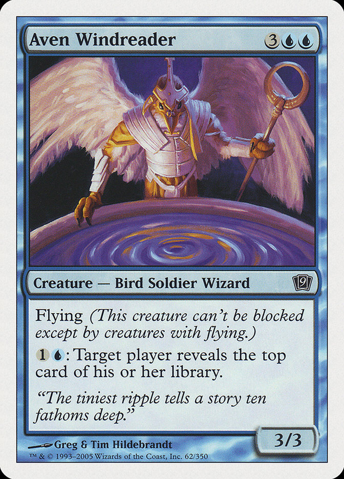 Aven Windreader [Ninth Edition] | Card Merchant Takapuna