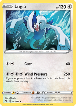 Lugia (132/185) [Sword & Shield: Vivid Voltage] | Card Merchant Takapuna