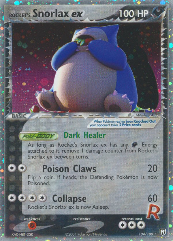 Rocket's Snorlax ex (104/109) [EX: Team Rocket Returns] | Card Merchant Takapuna