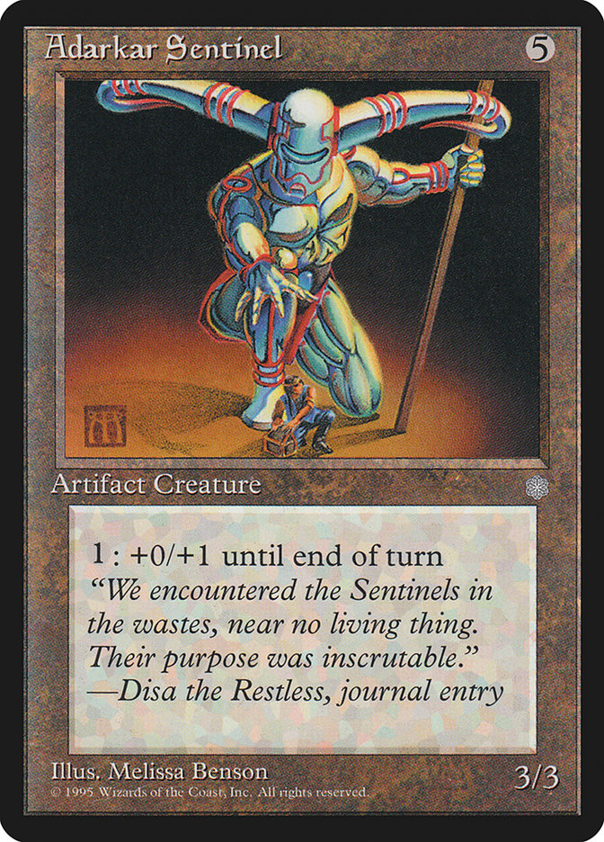 Adarkar Sentinel [Ice Age] | Card Merchant Takapuna