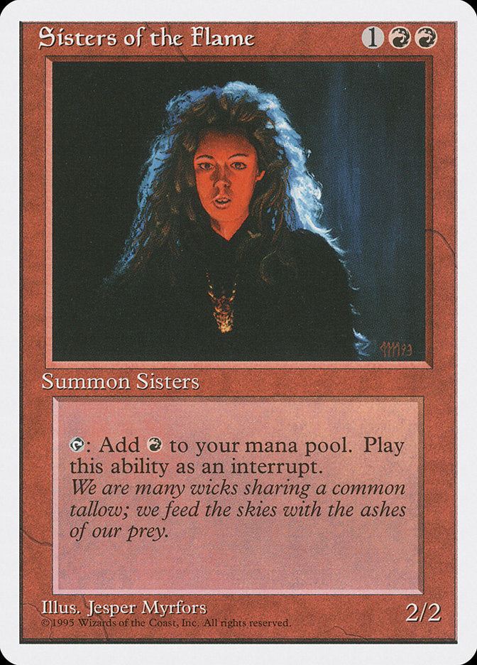 Sisters of the Flame [Fourth Edition] | Card Merchant Takapuna