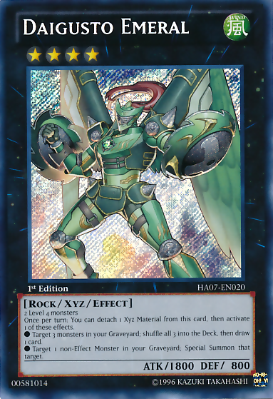 Daigusto Emeral [HA07-EN020] Secret Rare | Card Merchant Takapuna