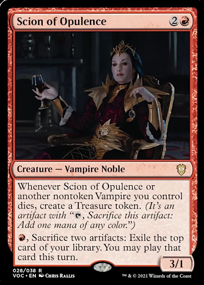 Scion of Opulence [Innistrad: Crimson Vow Commander] | Card Merchant Takapuna