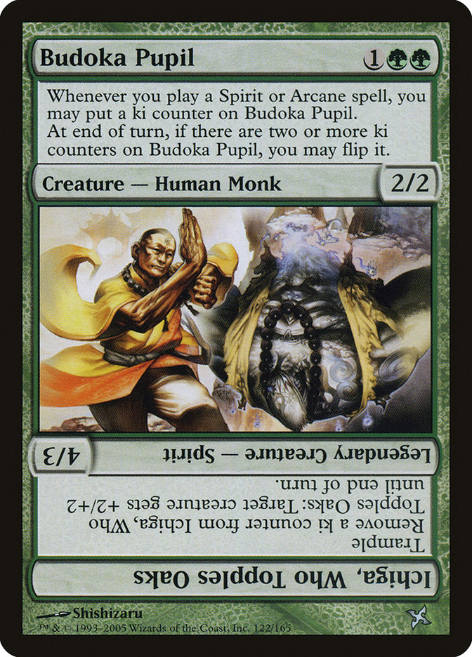 Budoka Pupil // Ichiga, Who Topples Oaks [Betrayers of Kamigawa] | Card Merchant Takapuna