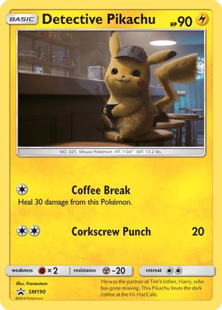 Detective Pikachu (SM190) [Sun & Moon: Black Star Promos] | Card Merchant Takapuna