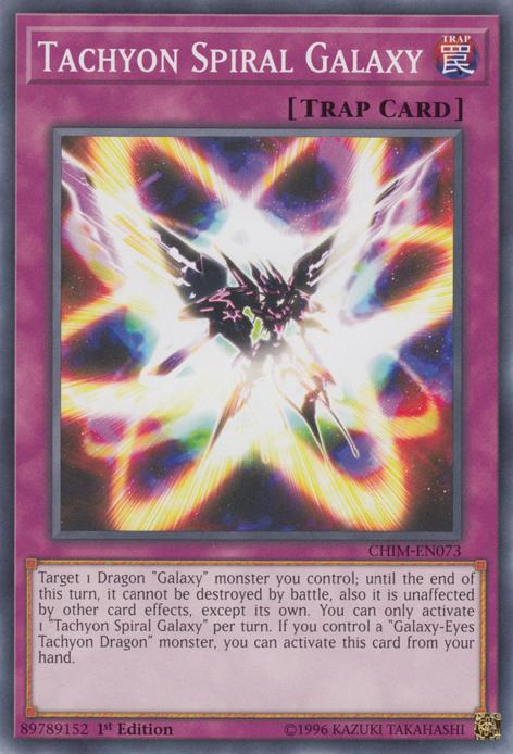 Tachyon Spiral Galaxy [CHIM-EN073] Common | Card Merchant Takapuna